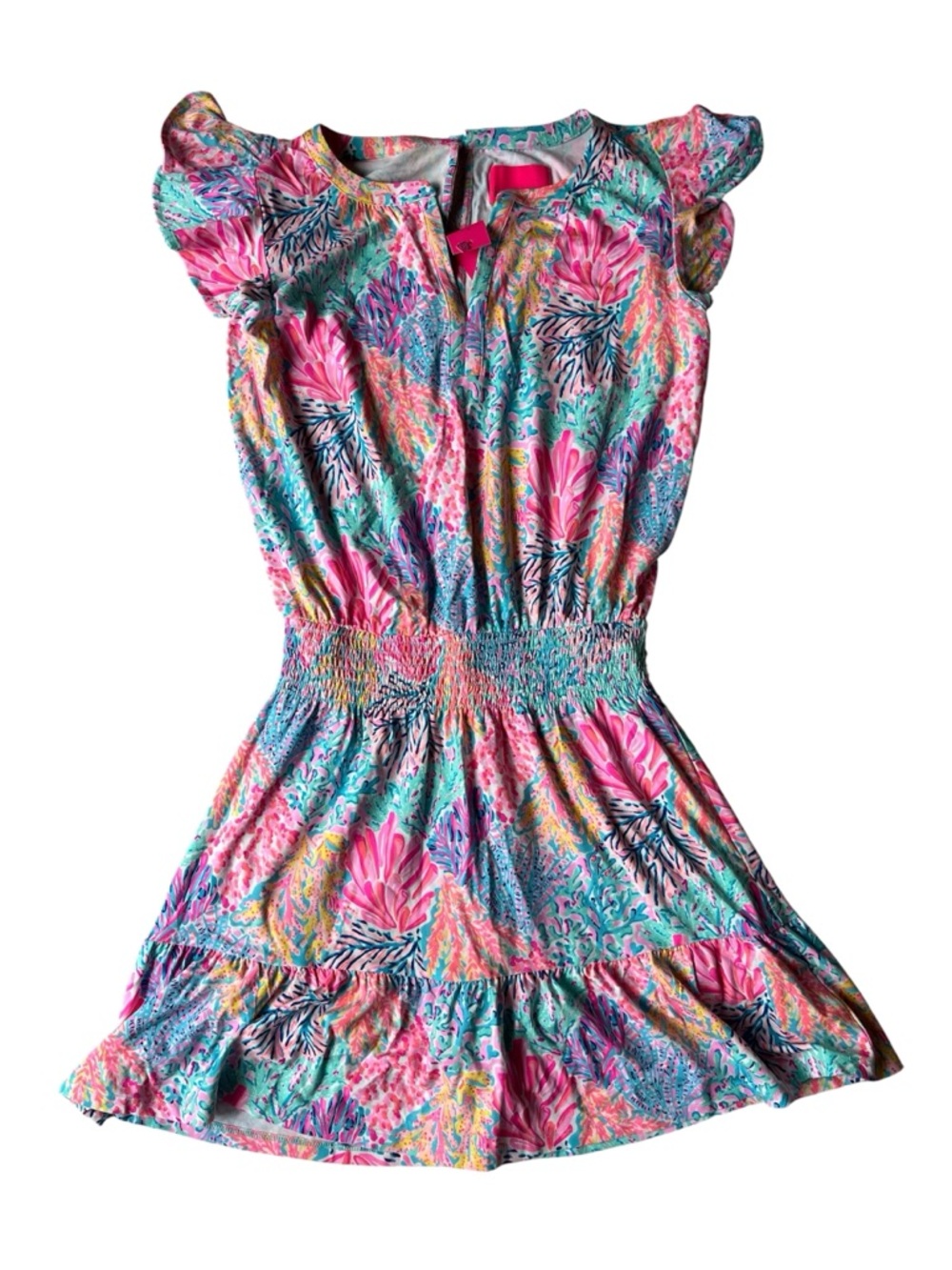 NWT LILLY PULITZER RAVI ROMPER MULTICOLOR WOMENS SMALL VIBRANT